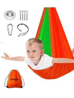 NEW Galagee Indoor Therapy Sensory Swing for Kids Snuggle Hammock Autism ADHD